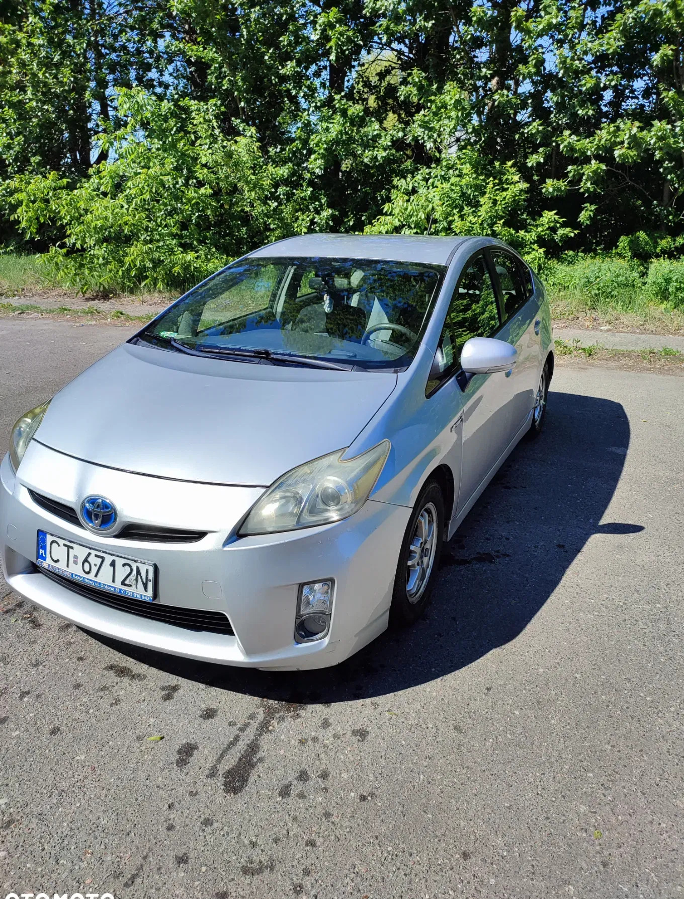 kujawsko-pomorskie Toyota Prius cena 23500 przebieg: 539000, rok produkcji 2010 z Toruń